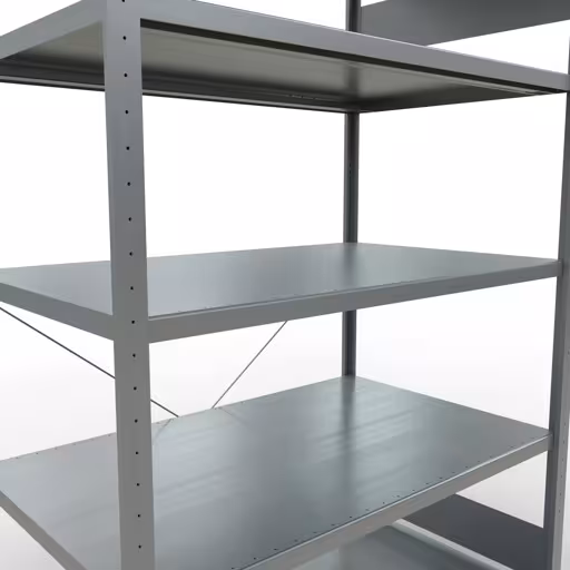Abbildung Nr 13 des Artikels Stecksystem Grundregal 2000x1300x800 mm, Typ 250 kg, verzinkt aus der Produktgruppe Stecksystem von der Marke Schulte Lagertechnik