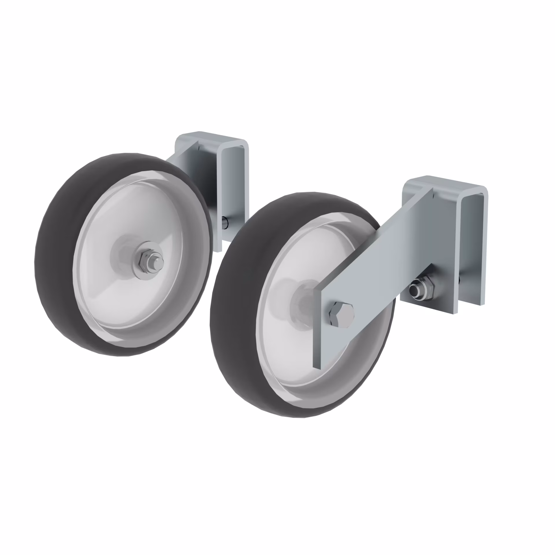 Munk Hubrollen Arbeitspodest starr von der Marke Munk aus der Produktreihe Leitern & Gerüste