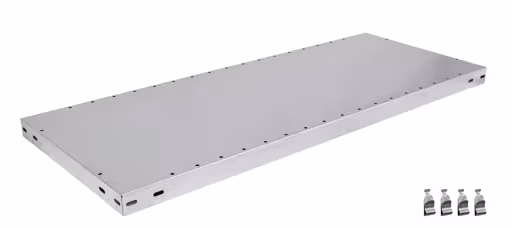 Zusatz-Fachboden MULTIplus250 1300 x 400, verzinkt, inkl. 4 Fachbodenträgern von der Marke Schulte Lagertechnik Zusatz-Fachboden MULTIplus250 1300 x 400, verzinkt, inkl. 4 Fachbodenträgern aus der Kategorie Zubehör mit der Artikelnummer 17640-B