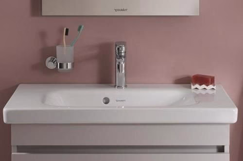 Detailbild 4039068 Duravit B.1 Einhebel-Waschtischmischer M mit Zugstange, Chrom Hansgrohe