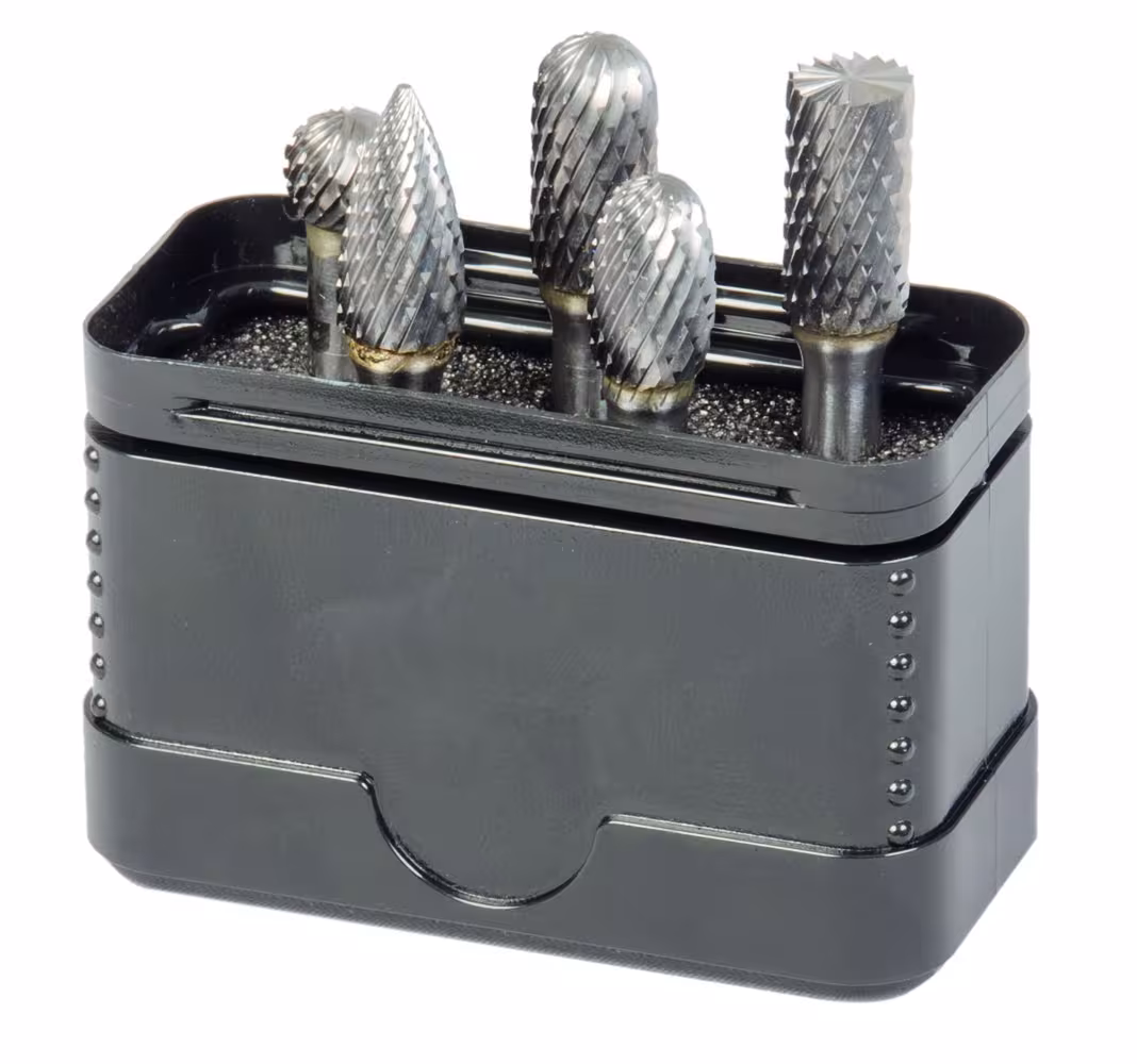 Frässtifte HM 5tlg. HD-Ausführung Form B, C, D, E, G Kopf 9,6 mm aus der Kategorie Bohrer mit der Artikelnummer 70291
