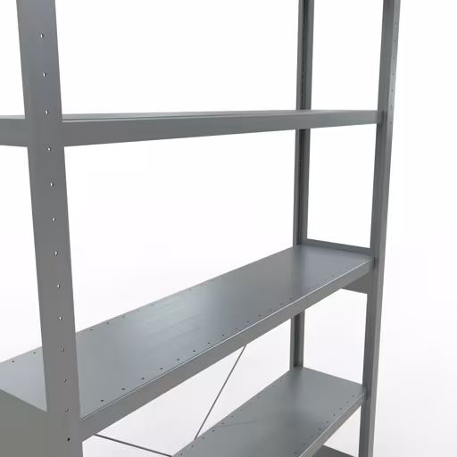 Abbildung Nr 10 des Artikels Stecksystem Grundregal 2500x1300x300 mm, Typ 250 kg, verzinkt aus der Produktgruppe Stecksystem von der Marke Schulte Lagertechnik