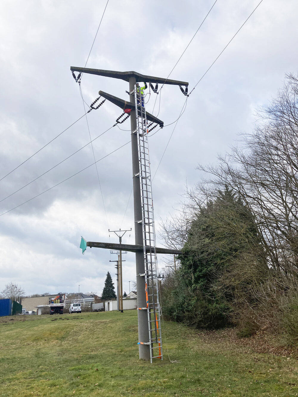 Munk Sprossen-Zweiholm-Mastleiter Unterteil 7 Sprossen
