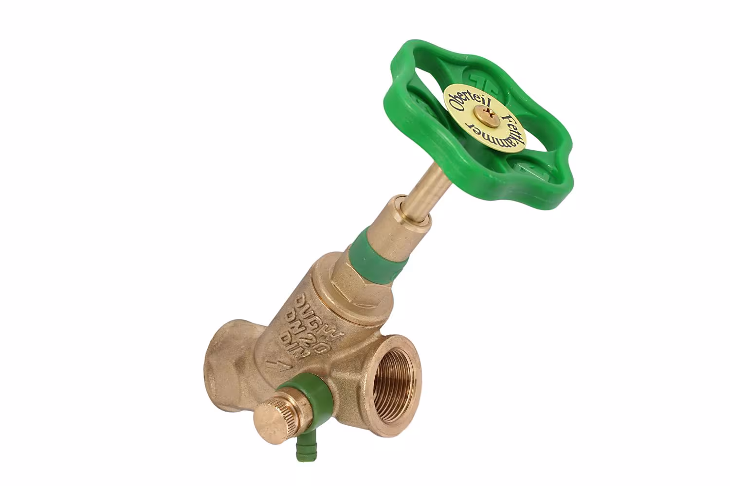 KFR Schrägsitzventil mit Entleerung von Schlösser KFR Schrägsitzventil mit Entleerung aus der Kategorie Kugelhähne & Absperrventile