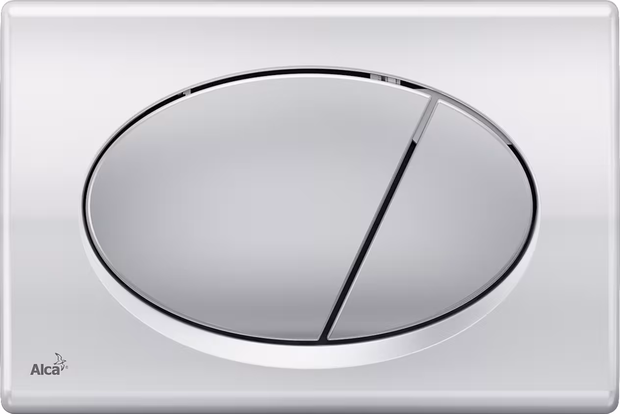 Betätigungsplatte | Drückerplatte für WC Spülkasten | Serie M7x Farbe weiß aus der Kategorie WC/Toiletten mit der GTIN 8594045936193 Drückerplatte für WC Spülkasten Serie M7x von der Marke AlcaPlast aus der Kategorie WC/Toiletten