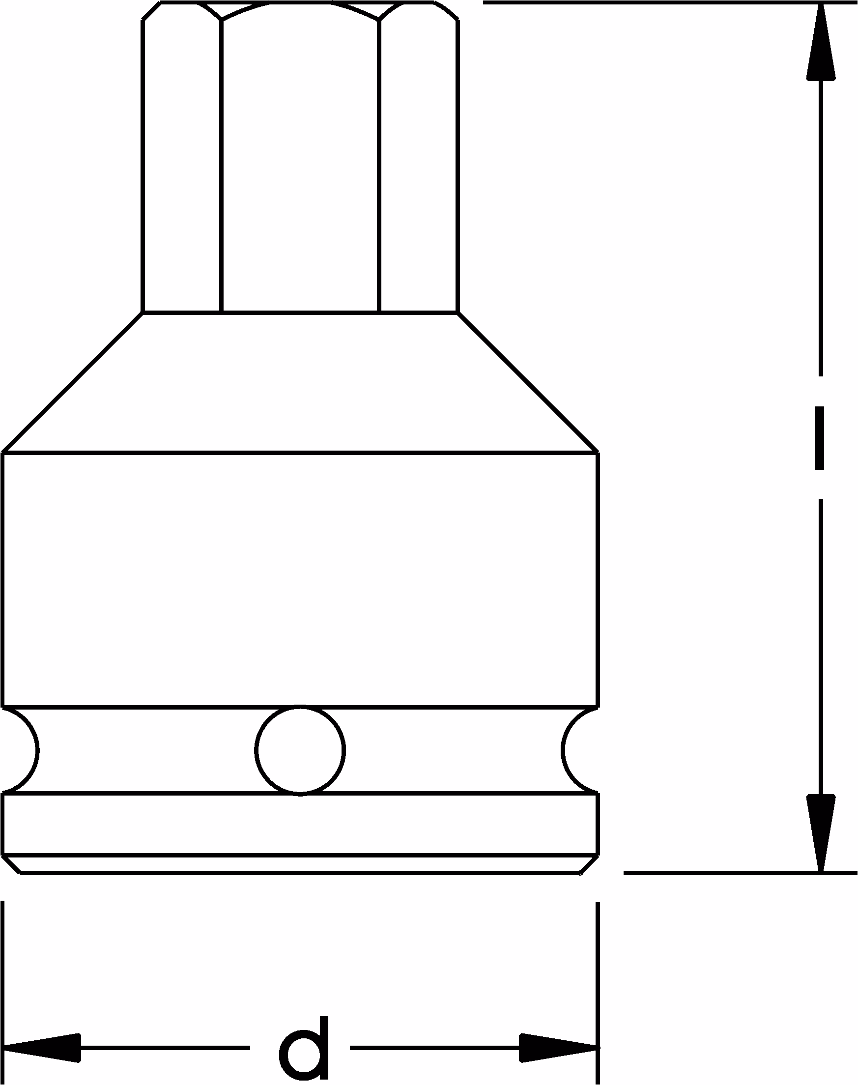 Kraftschraubendreher-Einsatz 1/2", TORX®, ELORA-790TX von der Marke ELORA aus der Kategorie Kraftschrauber-Steckschlüssel-Einsätze 1/2"