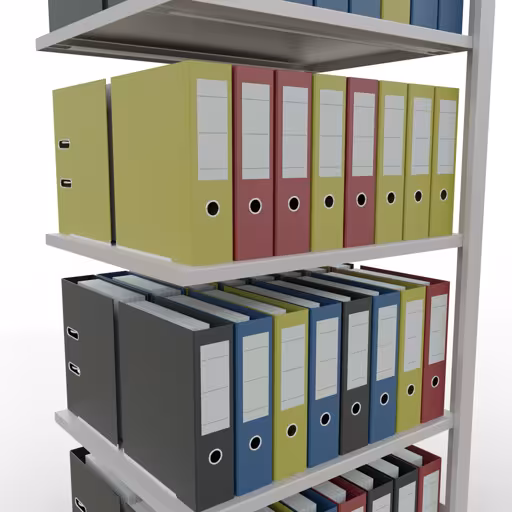 Produktbild Nr 12 des Artikels Anbauregal, Büro-Fachbodenregal Stecksystem MULTIplus150, 1800 x 750 x 600 mm (HxBxT), 5 Fachböden, Längenriegel, ohne Mittelanschlag, lichtgrau Abbildung Nr 12 des Artikels Anbauregal, Büro-Fachbodenregal Stecksystem MULTIplus150, 1800 x 750 x 600 mm (HxBxT), 5 Fachböden, Längenriegel, ohne Mittelanschlag, lichtgrau aus der Produktgruppe Büroregale von der Marke Schulte Lagertechnik