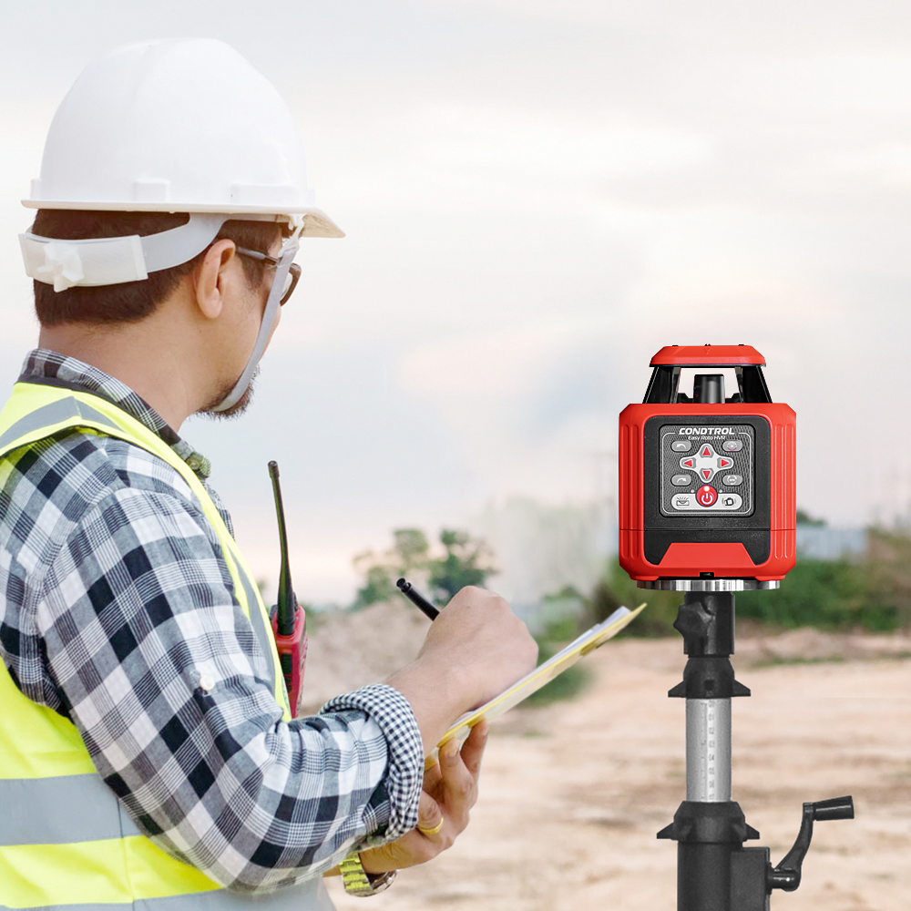 Horizontaler & vertikaler Rotationslaser mit ROTEM Laserstrahl Easy Roto HVR