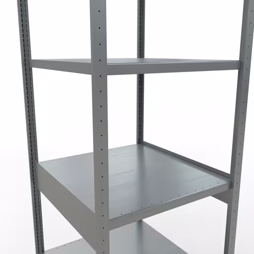Abbildung Nr 11 des Artikels Grundregal, Fachbodenregal Stecksystem MULTIplus250, 3000 x 750 x 800 mm (HxBxT), 7 Fachböden, Längenriegel, verzinkt aus der Produktgruppe Stecksystem von der Marke Schulte Lagertechnik