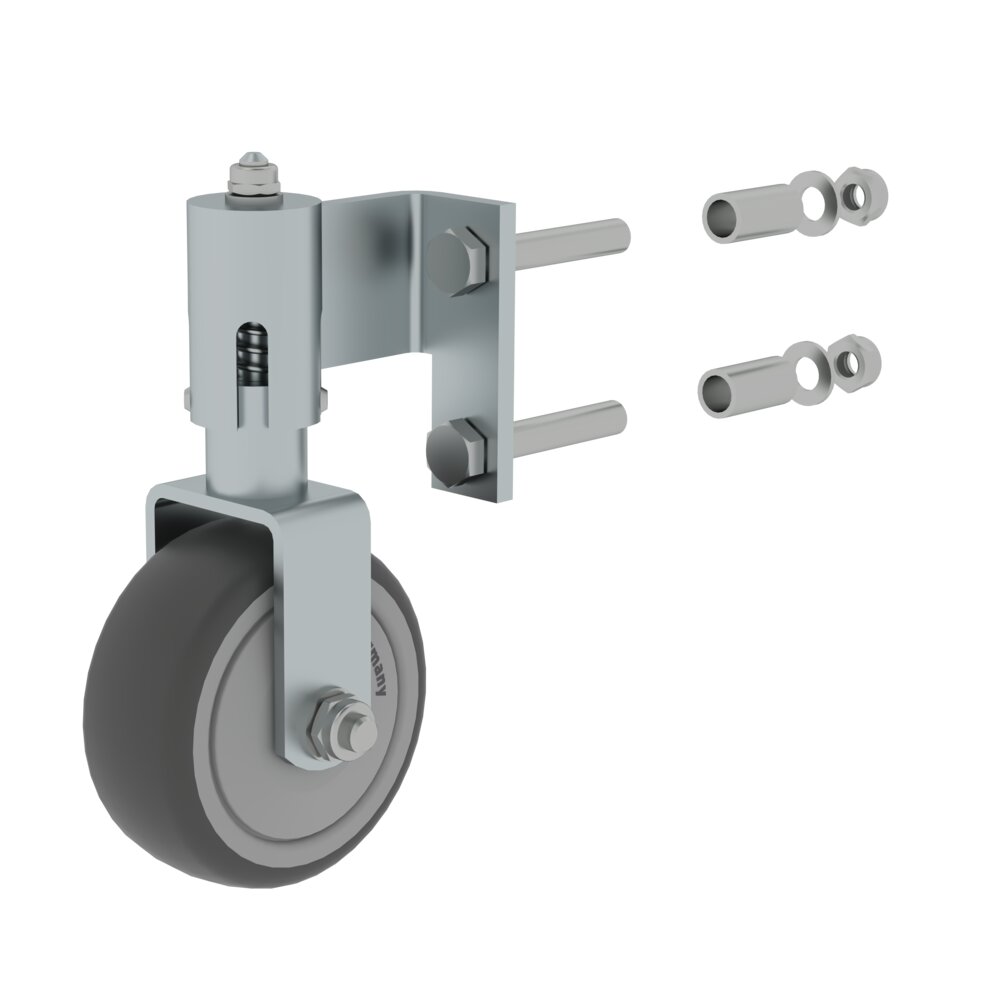 Munk Federrolle für Regalleiter rechts von Günzburger Steigtechnik Munk Federrolle für Regalleiter komplett montagefertig aus der Kategorie Regalleitern mit der Artikelnr. 019682