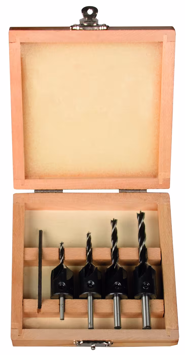 WS Aufsteckversenker Kassette 5tlg aus der Kategorie Bohrer mit der Artikelnummer 33601