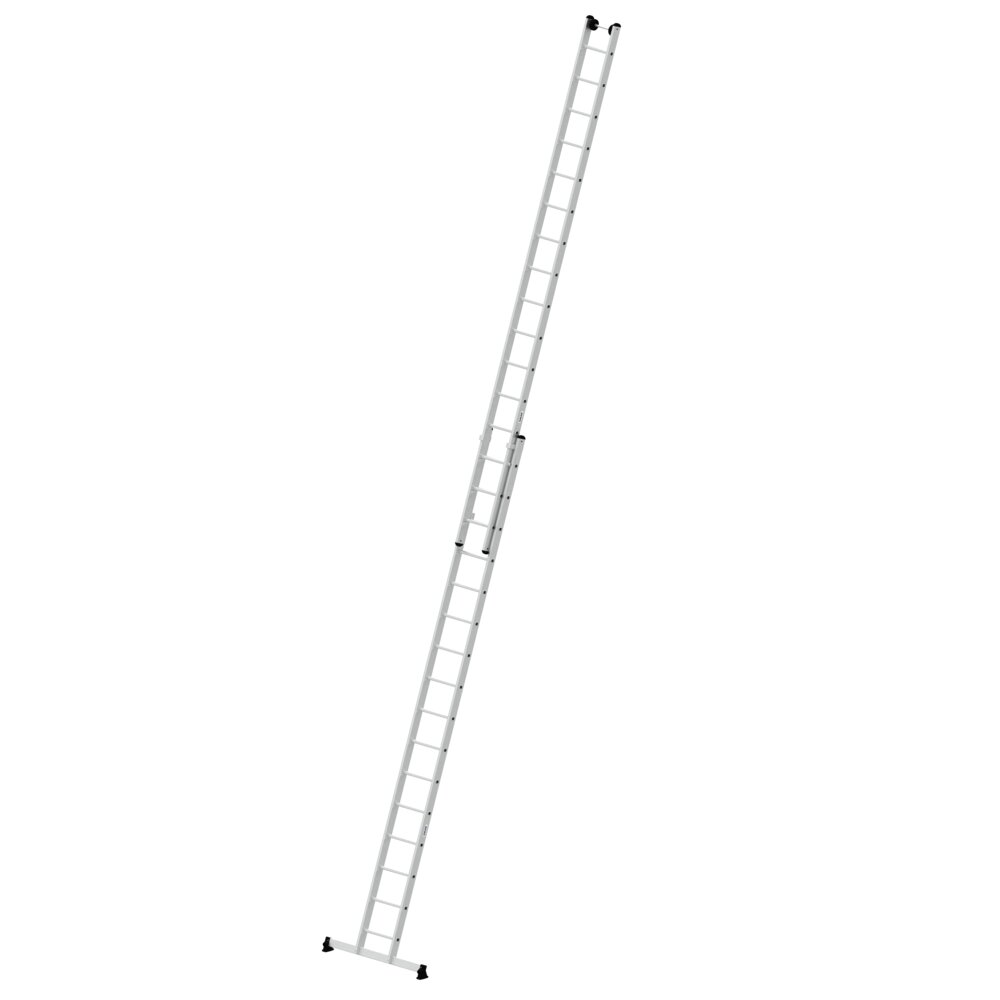 Munk Sprossen-Schiebeleiter 2-teilig mit nivello®-Traverse 2x16 Sprossen von Günzburger Steigtechnik Munk Sprossen-Schiebeleiter 2-teilig mit nivello®-Traverse aus der Kategorie Schiebeleitern, Seilzugleitern mit der Artikelnr. 020416
