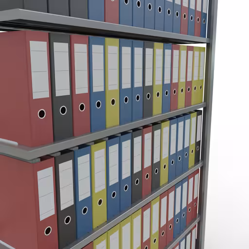 Produktbild Nr 11 des Artikels Anbauregal, Büro-Fachbodenregal Stecksystem MULTIplus85, 2300 x 1300 x 300 mm (HxBxT), 7 Fachböden, Kreuzstrebe, verzinkt, mit Anschlagleiste Abbildung Nr 11 des Artikels Anbauregal, Büro-Fachbodenregal Stecksystem MULTIplus85, 2300 x 1300 x 300 mm (HxBxT), 7 Fachböden, Kreuzstrebe, verzinkt, mit Anschlagleiste aus der Produktgruppe Büroregale von der Marke Schulte Lagertechnik