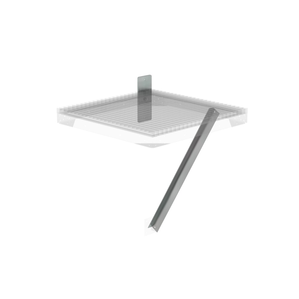 Munk Flanschplatte und Strebe für Erweiterungspodest aus der Kategorie Steigtechnik Zubehör & Ersatzteile mit der Artikelnr. 060954