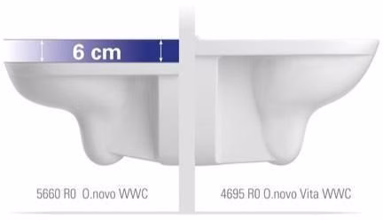 Detailbild 4056008 VILLEROY & BOCH Tiefspül-WC ViCare spülrandlos ViCare 360x595mm Oval Weiß Alpin