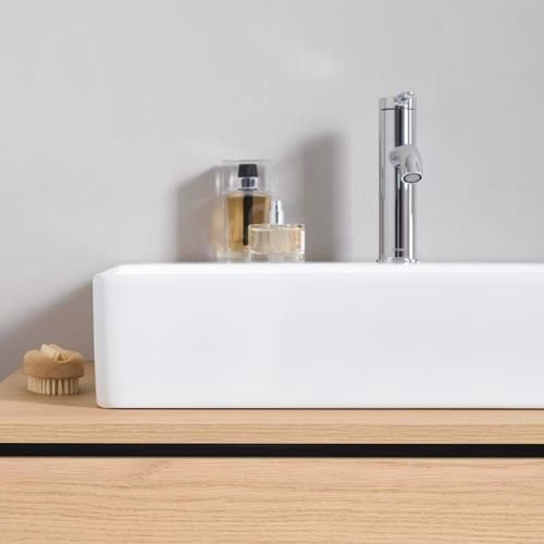 Duravit C.1 Einhebel-Waschtischmischer M ohne Zugstange, Chrom Hansgrohe