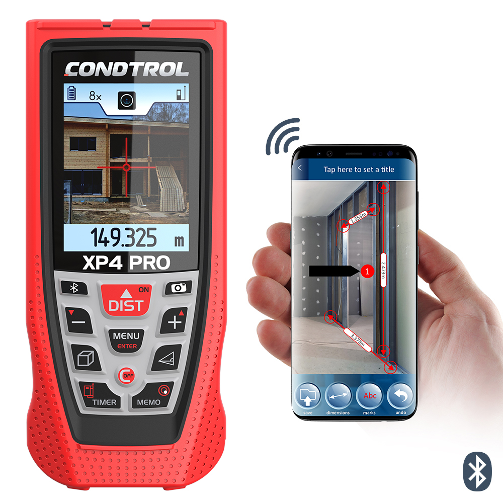 Ohne Text 847669 Laser-Entfernungsmesser XP4 Pro