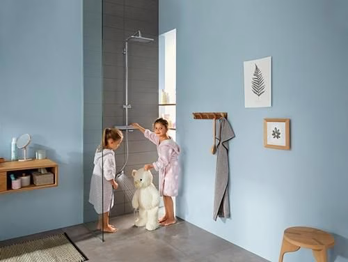 Detailbild 4070089 Hansgrohe Showerpipe Croma E 280 1jet chrom mit Brausethermostat