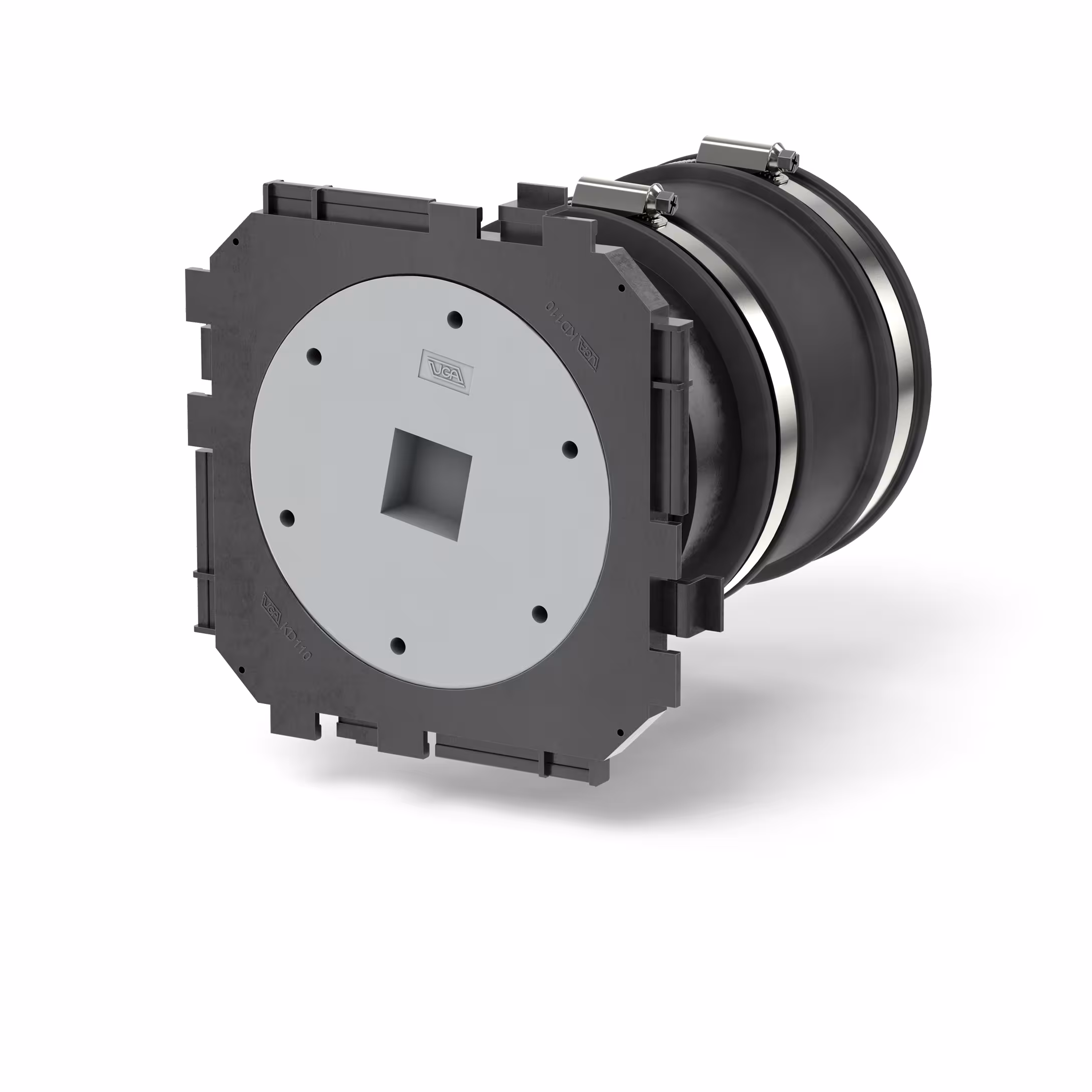 1-fach Dichtpackung Manschettentechnik Kabel Rohr Durchführung UGA System-Technik Typ Spannbereich: 100 - 110 mm aus der Kategorie Kabelschutz mit der Artikelnr. 401315020005