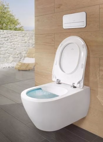 Detailbild 4063940 VILLEROY & BOCH Combi-Pack Subway 2.0 370x560mm Oval Weiß Alpin CeramicPlus