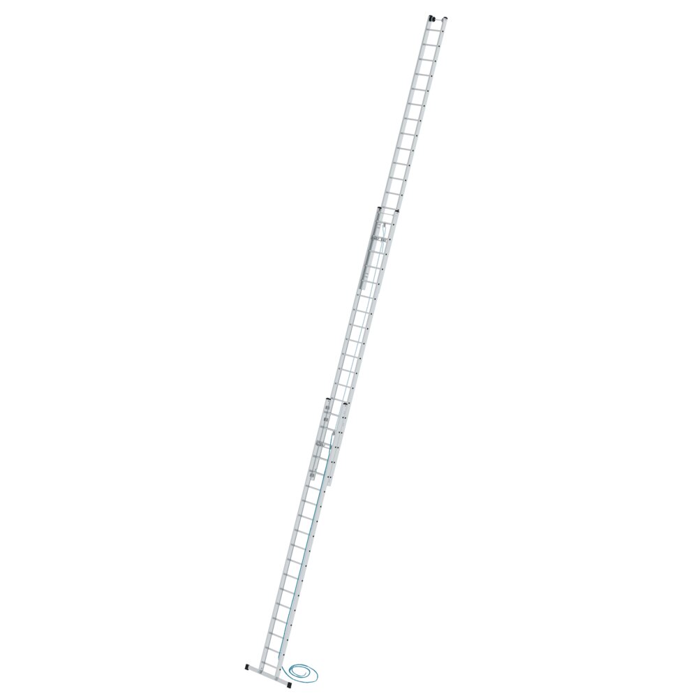 Munk Sprossen-Seilzugleiter 3-teilig mit Standard-Traverse 3x18 Sprossen von Günzburger Steigtechnik Munk Sprossen-Seilzugleiter 3-teilig mit Standard-Traverse aus der Kategorie Schiebeleitern, Seilzugleitern mit der Artikelnr. 021618