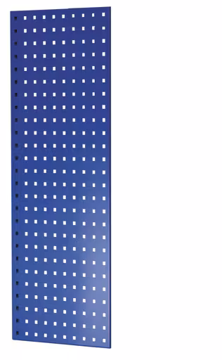 Lochplatten-Seitenblende, 90 x 1000 x 400 mm (H x T), RAL 5010 enzianblau aus der Kategorie Zubehör mit der Artikelnummer 35666-B