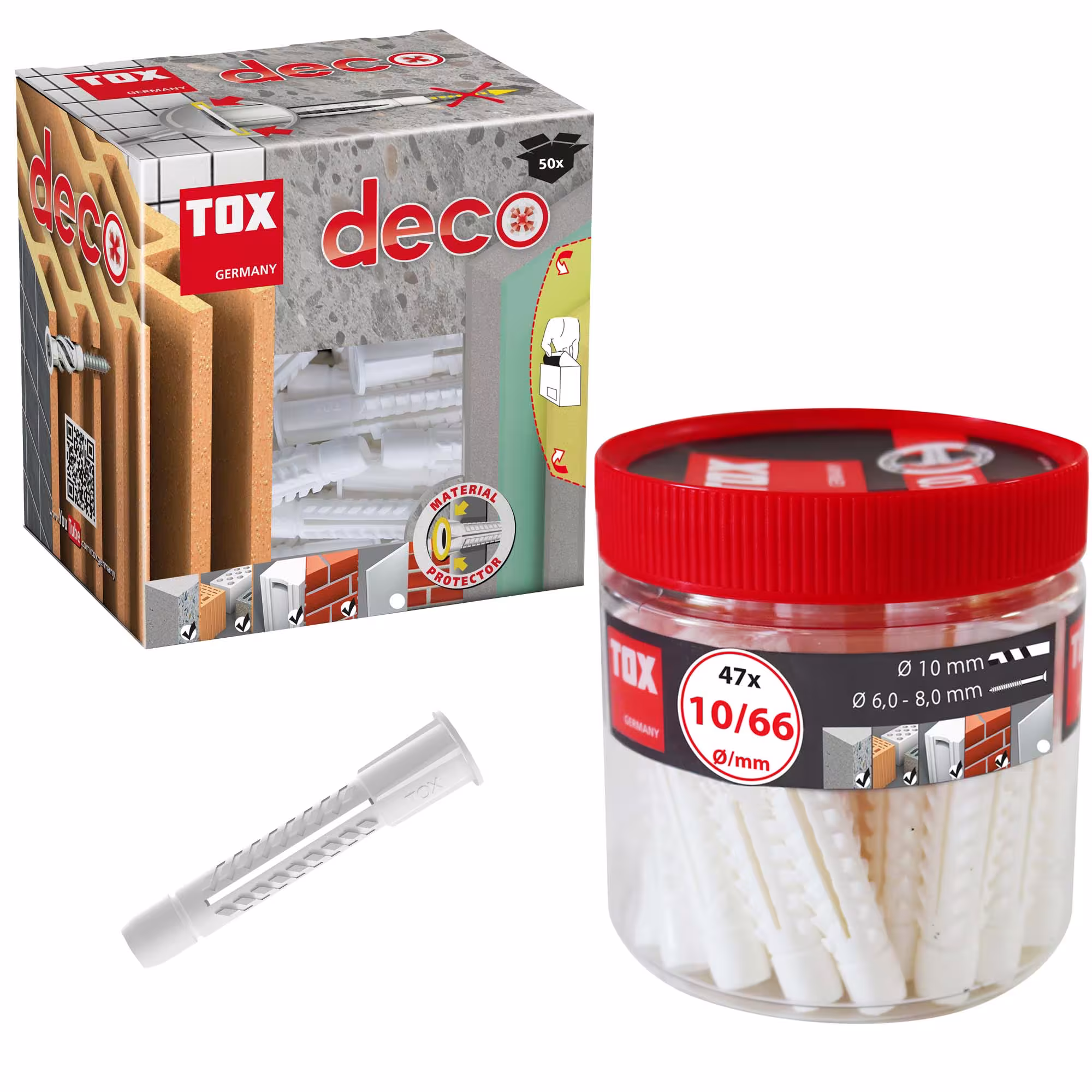 Allzweckdübel Deco aus der Kategorie Kunststoffdübel & Spreizdübel