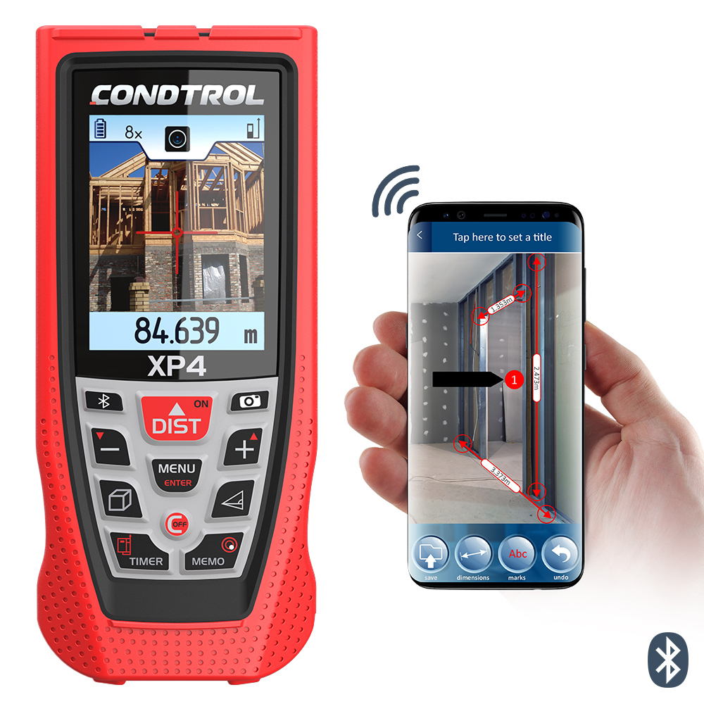 Laser-Entfernungsmesser XP4 von der Marke Condtrol Laser-Entfernungsmesser XP4 aus der Kategorie Laser-Entfernungsmesser mit der Teilenummer 1-4-073