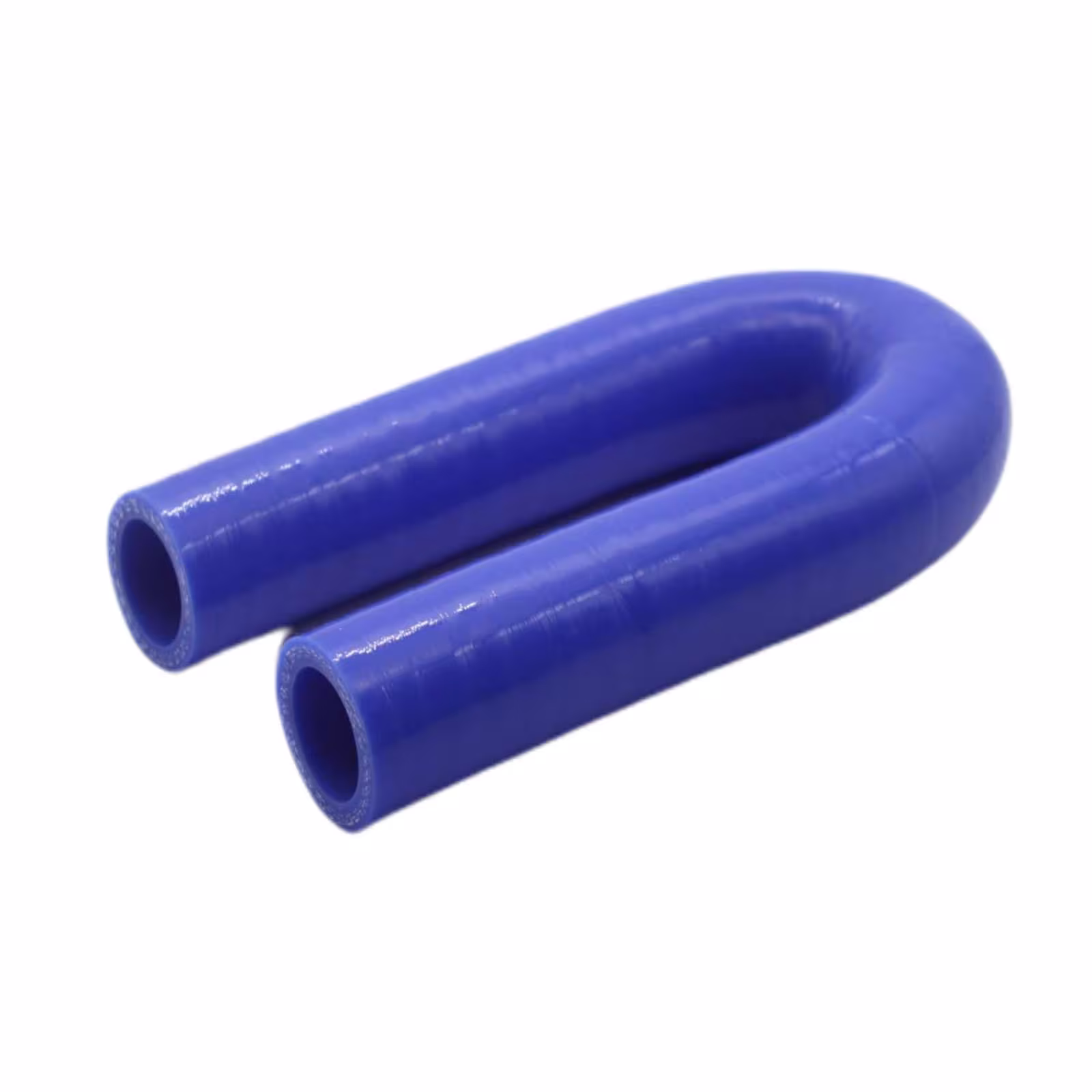 22 x 30 mm Kühlerschlauch LLK Silikon Bogen Krümmer Schlauch 180° Grad blau aus der Kategorie Kühlwasserschläuche mit der Artikelnummer KSB022-180-100GA