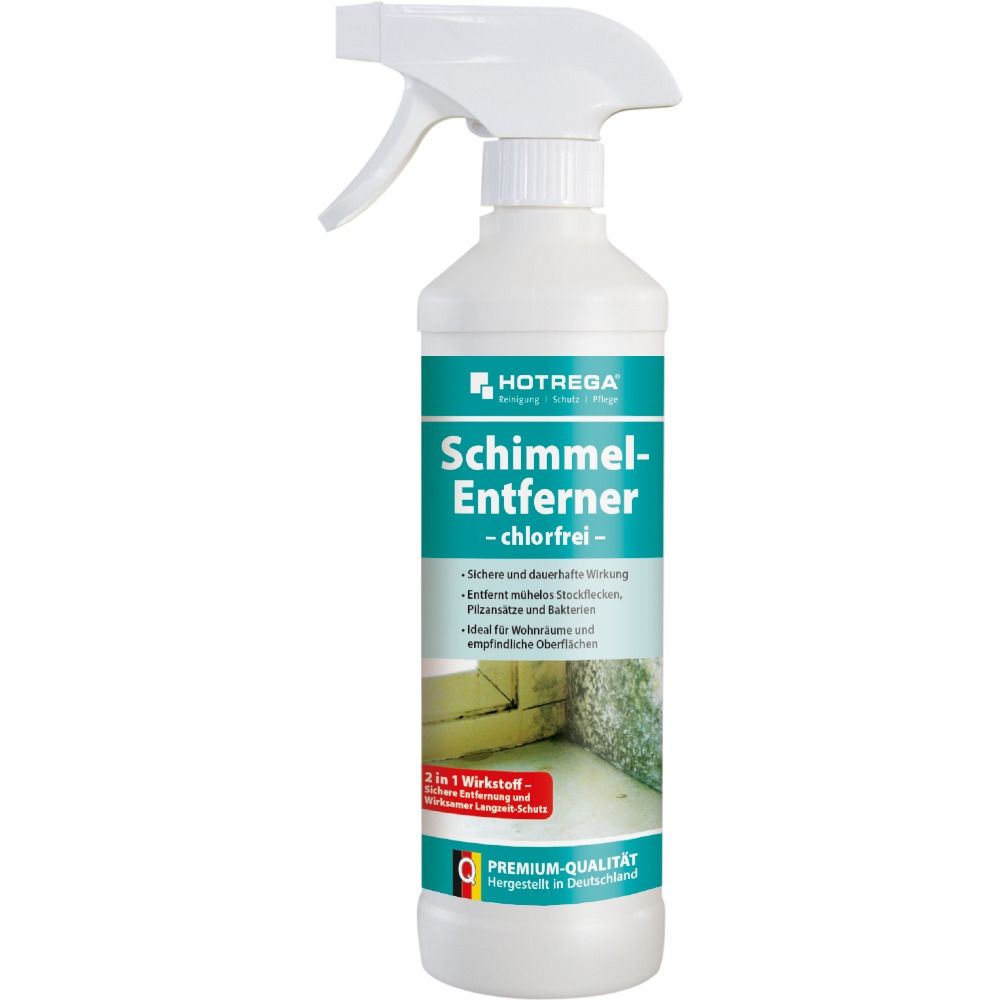 24 Stück - Schimmel-Entferner - chlorfrei - 500 ml Sprühflasche