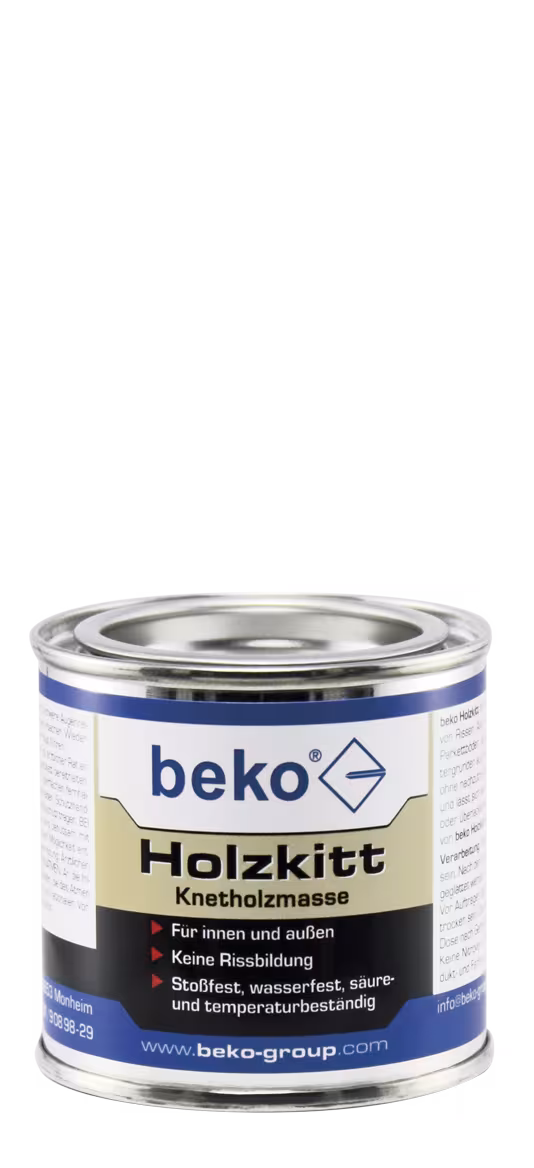 Holzkitt Knetholzmasse 110 g, nussbaum von Beko Holzkitt Knetholzmasse 110 g, nussbaum aus der Kategorie Kitt & Epoxidharz mit der Artikelnr. 232 08