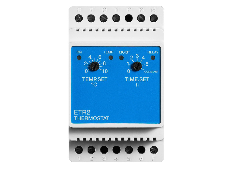 Warmup Schneeschmelz-Thermostat 1550, zur Regelung für Eis- u. Schneeschmelze bis -10º, 3,6kW aus der Kategorie WarmUp Fußbodenheizung mit der Artikelnummer ETR2-1550