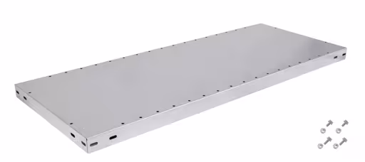 Stahlfachboden MULTIplus250, 750 x 800, verzinkt, inkl. 2 Schauben + Muttern von der Marke Schulte Lagertechnik aus der Produktreihe Kragarmregale