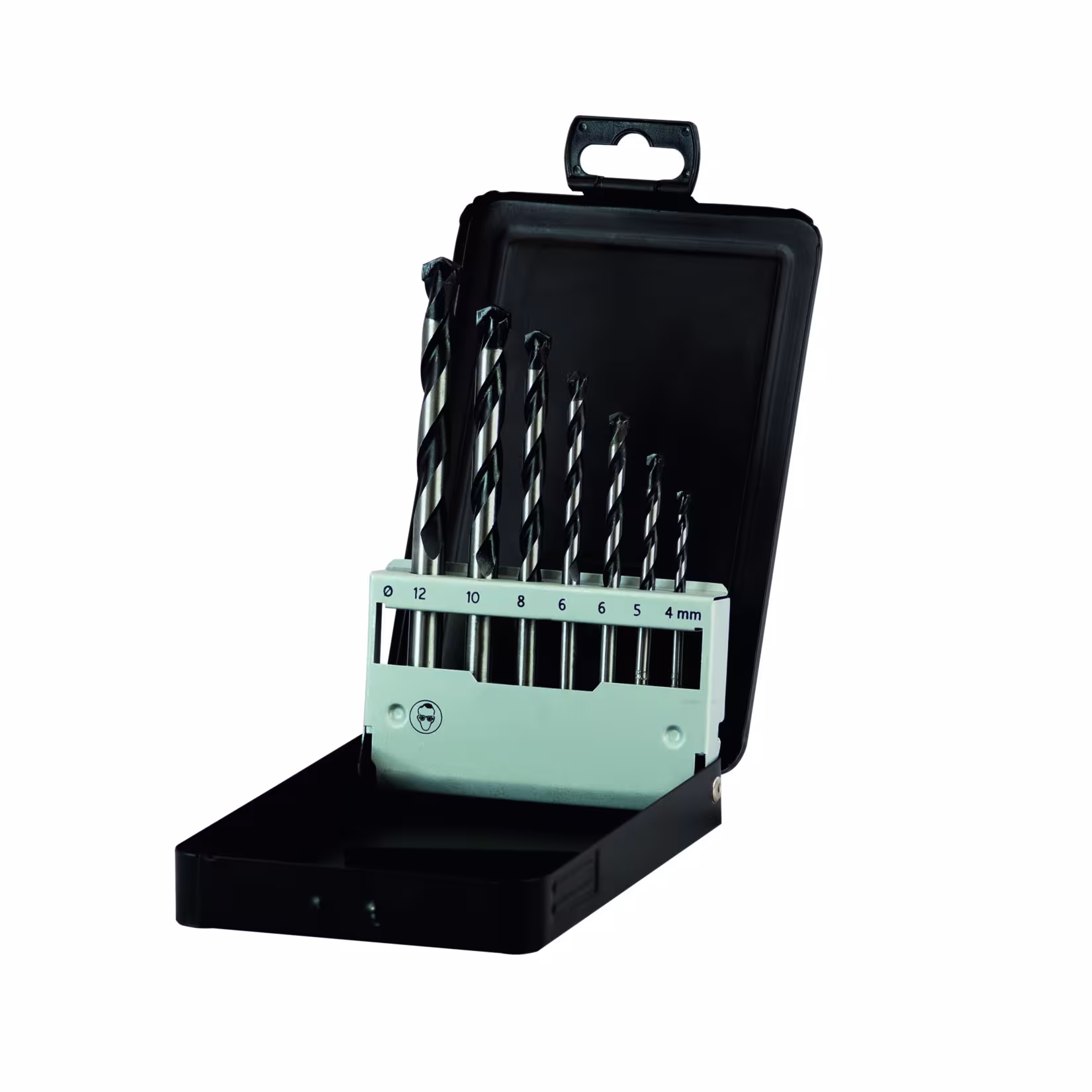 TCT Betonbohrer Set 7-tlg. 4-5-6-6-8-10-12 mm in Metallkassette von der Marke PROJAHN aus der Produktreihe Maschinenzubehör
