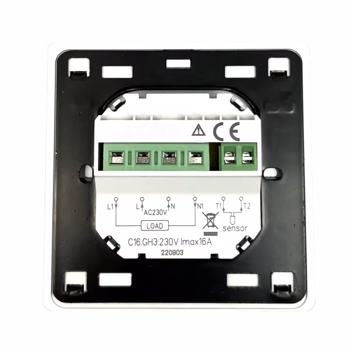 HoWaTech Comfort Elektrische Fußbodenheizung | Set mit Heizmatte und Regler Digital Heizfläche 1m² von der Marke HoWaTech aus der Kategorie Fußbodenheizung