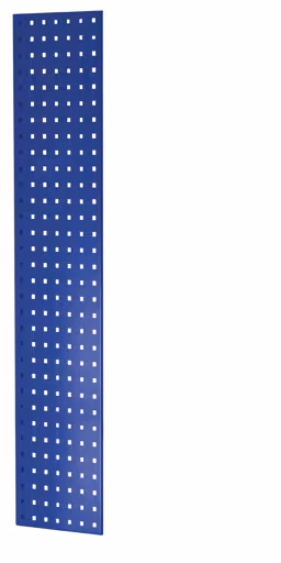 Lochplatten-Seitenblende, 90 x 1250 x 300 mm (H x T), RAL 5010 enzianblau aus der Kategorie Zubehör mit der Artikelnummer 35680-B