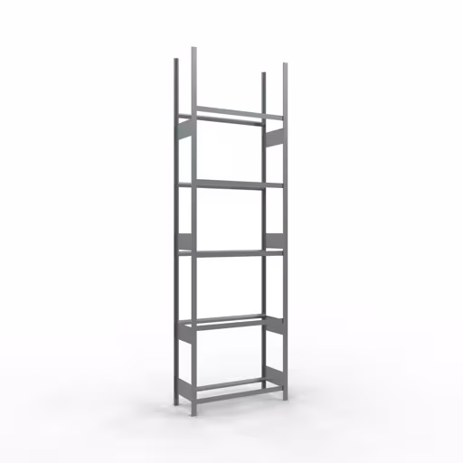 Grundregal, Räder-/Reifenregal, 3500 x 1050 x 400 mm, verzinkt, 5 Lagerebenen á 150 kg Fachlast pro Ebene aus der Kategorie Autoteilelagerung mit der Artikelnummer 20774