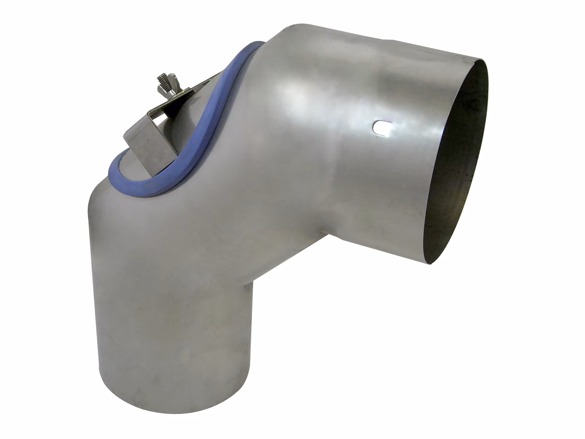 Einwandiger EW-D Bogen 90° D500 mit Revisionsöffnung von Skoberne Einwandiger EW-D Bogen 90° D500 mit Revisionsöffnung aus der Kategorie Edelstahl Abgassystem einwandig mit der Artikelnr. 670783