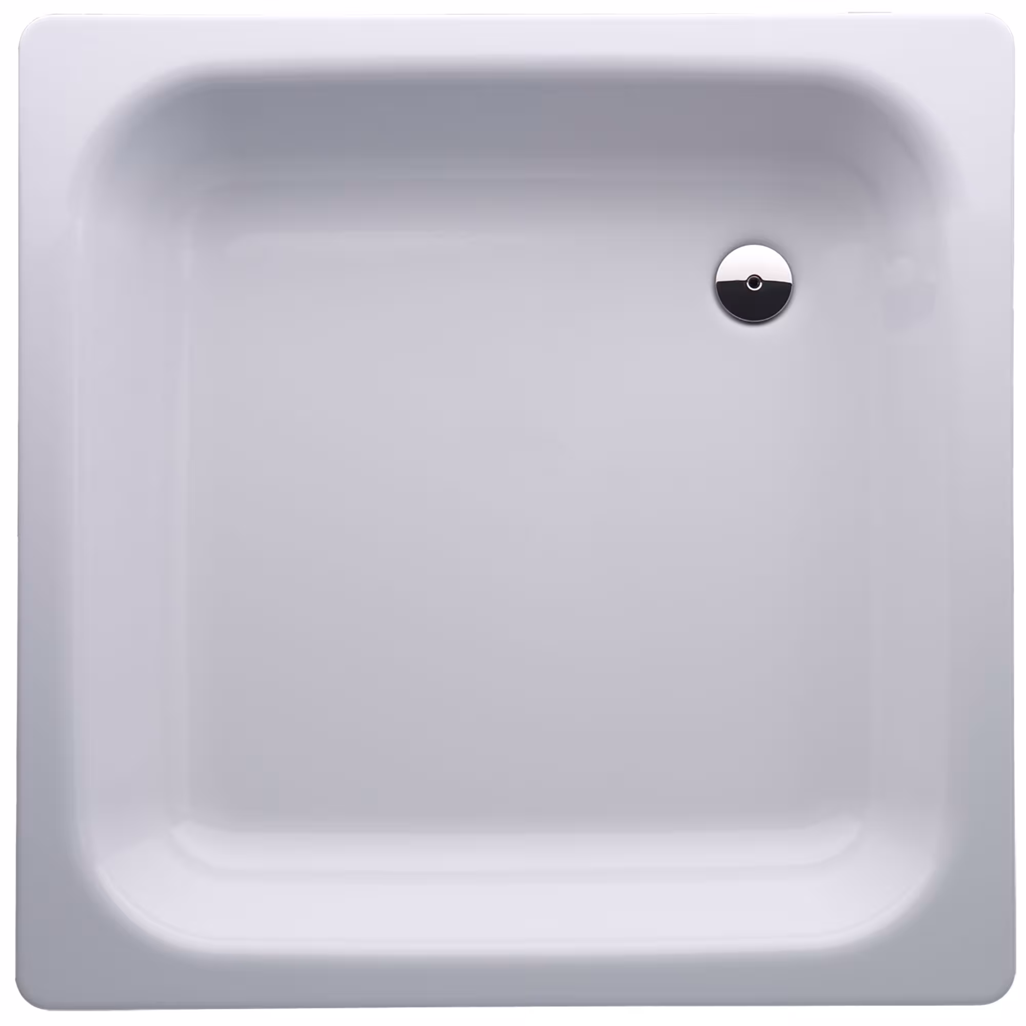 Stahl-Emaille quadratische Super-Flach-Duschwanne, 80 cm x 80 cm x 16 cm ohne Ablaufgarnitur und Fuß-Set von der Marke sanicomfort Flach-Duschwannen aus Stahl Typ Größe: 80 x 80 x 16 cm rechteckig aus der Kategorie Stahl-Emaille Duschwannen mit der Artikelnr. 1133888