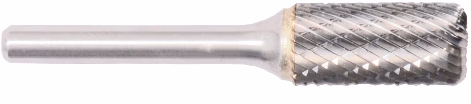 Andere Ansicht des Artikels Hartmetallfräser, Form B+ Ecken Radius d1 10.0 mm, Schaftdurchmesser 6.0 mm Kreuzverzahnung aus der Kategorie Maschinenzubehör