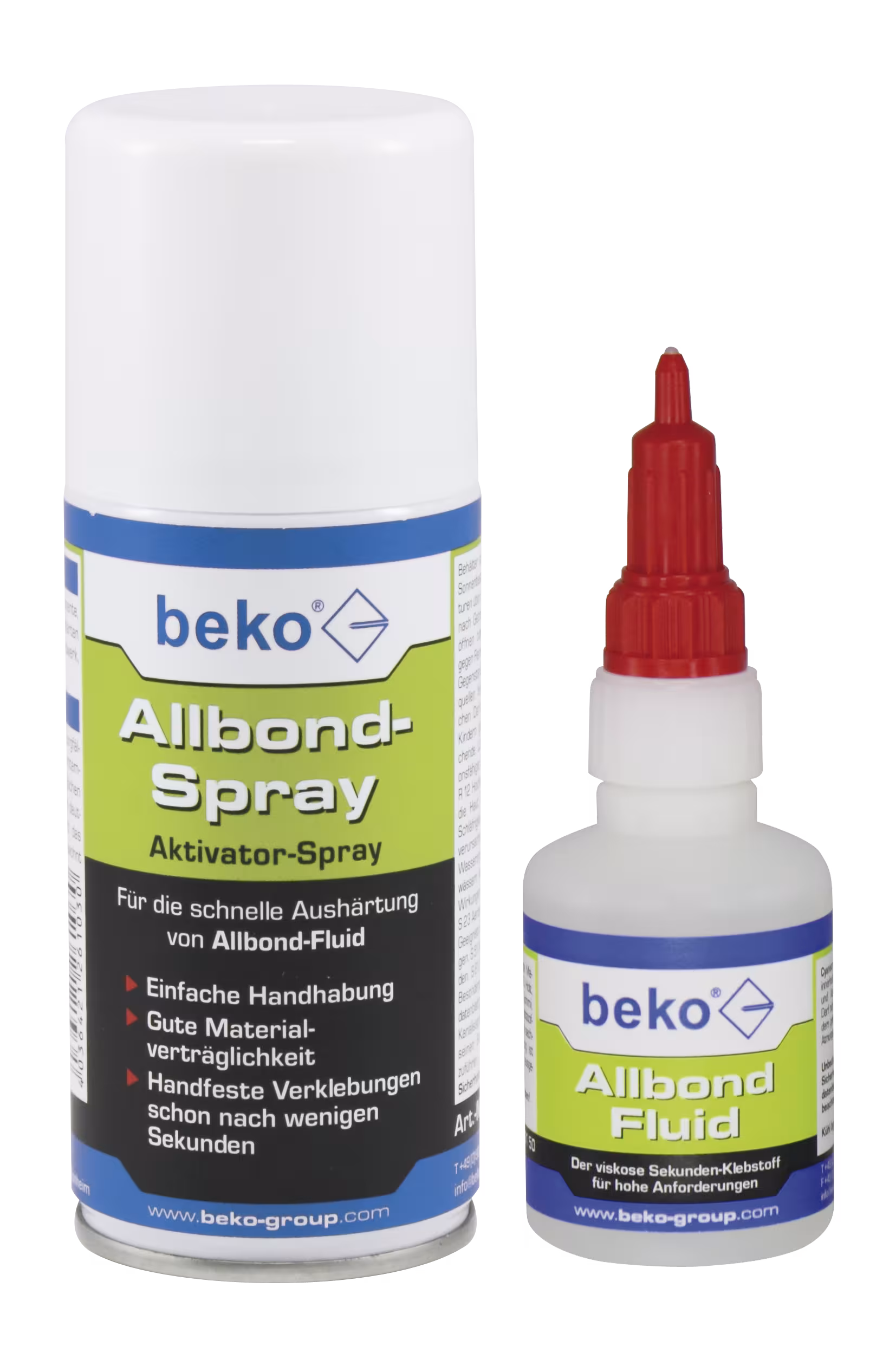 Allbond-Set: 50 g Allbond-Fluid + 150 ml Spray, im Blisterkarton aus der Kategorie Montagekleber mit der Artikelnr. 261 250