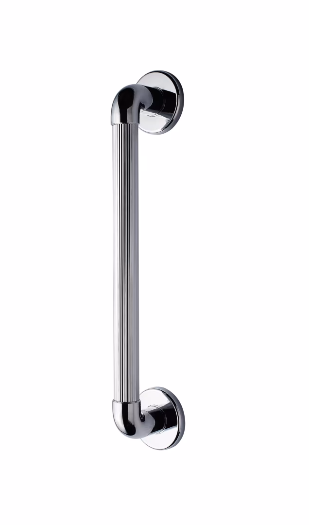 Haltegriff Max M, chromfarben glänzend, ABS aus der Kategorie Haltegriffe mit der GTIN 4006956105116 Haltegriff Max M, chromfarben glänzend, ABS von der Marke Ridder aus der Produktreihe Badausstattung & Sanitär