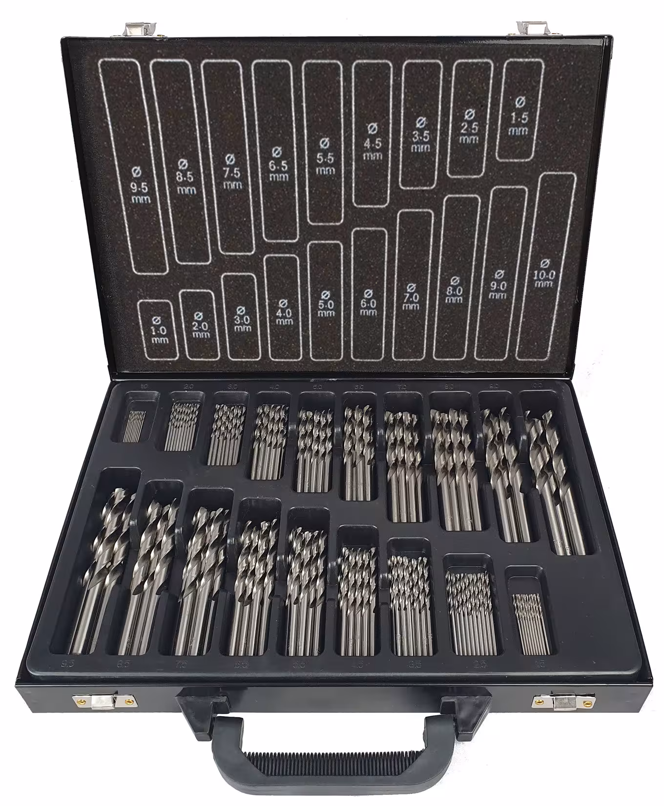 Zusatzbild des Artikels Bohrer-Magazin HSS-G 170tlg 1-10/0,5 mm BASIC aus Bohrer