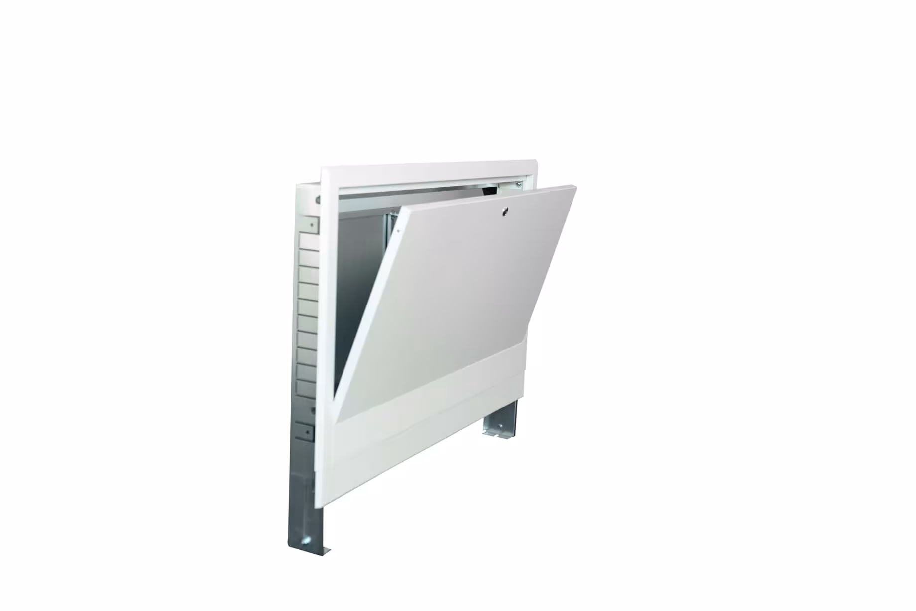 Verteilerschrank OBJEKT UP 5 1.030 mm Breit, 12 HK, Tiefe 80 mm von der Marke Zewotherm Zewotherm Verteilerschrank OBJEKT UP 1 Unterputz Tiefe 80 mm Typ Größe: 1030 aus der Kategorie Fußbodenheizungs-Verteilerschränke mit der Artikelnr. 11150051