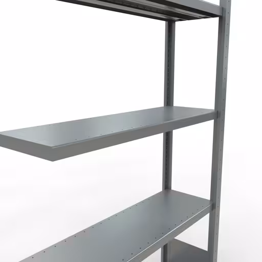 Abbildung Nr 14 des Artikels Anbauregal, Fachbodenregal Stecksystem MULTIplus330, 2000 x 1000 x 300 mm (HxBxT), 5 Fachböden, Längenriegel, verzinkt aus der Produktgruppe Stecksystem von der Marke Schulte Lagertechnik