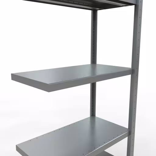 Abbildung Nr 15 des Artikels Anbauregal, Fachbodenregal Stecksystem MULTIplus250, 2000 x 750 x 400 mm (HxBxT), 5 Fachböden, Längenriegel, verzinkt aus der Produktgruppe Stecksystem von der Marke Schulte Lagertechnik