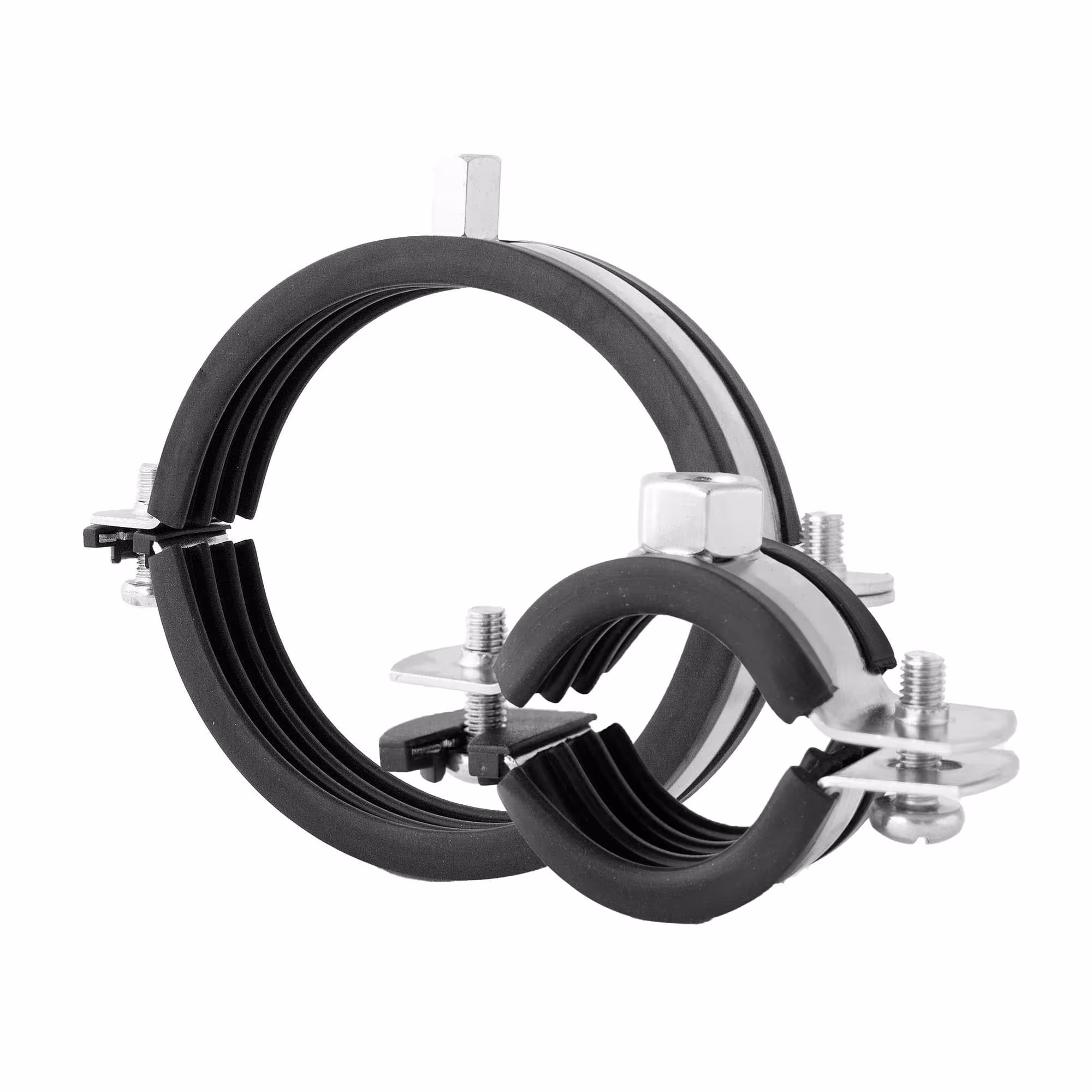 Schraubrohrschelle Classic Pro M8 und M8/M10 von Fixotec Schraubrohrschelle Classic Pro M8 und M8/M10 aus der Kategorie Zweischraubrohrschellen