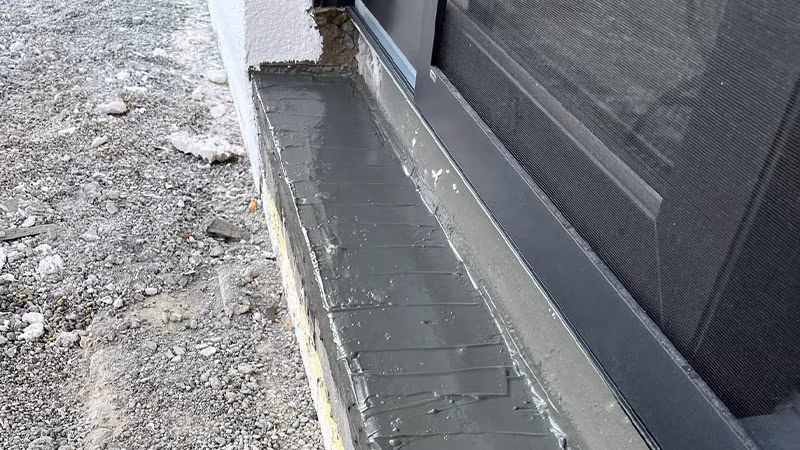 Hydro-Stop Flüssigbeschichtung halbflüssig 1 kg Dose Fenster, Fensterbank, Architektur, Gebäude, Wohnen