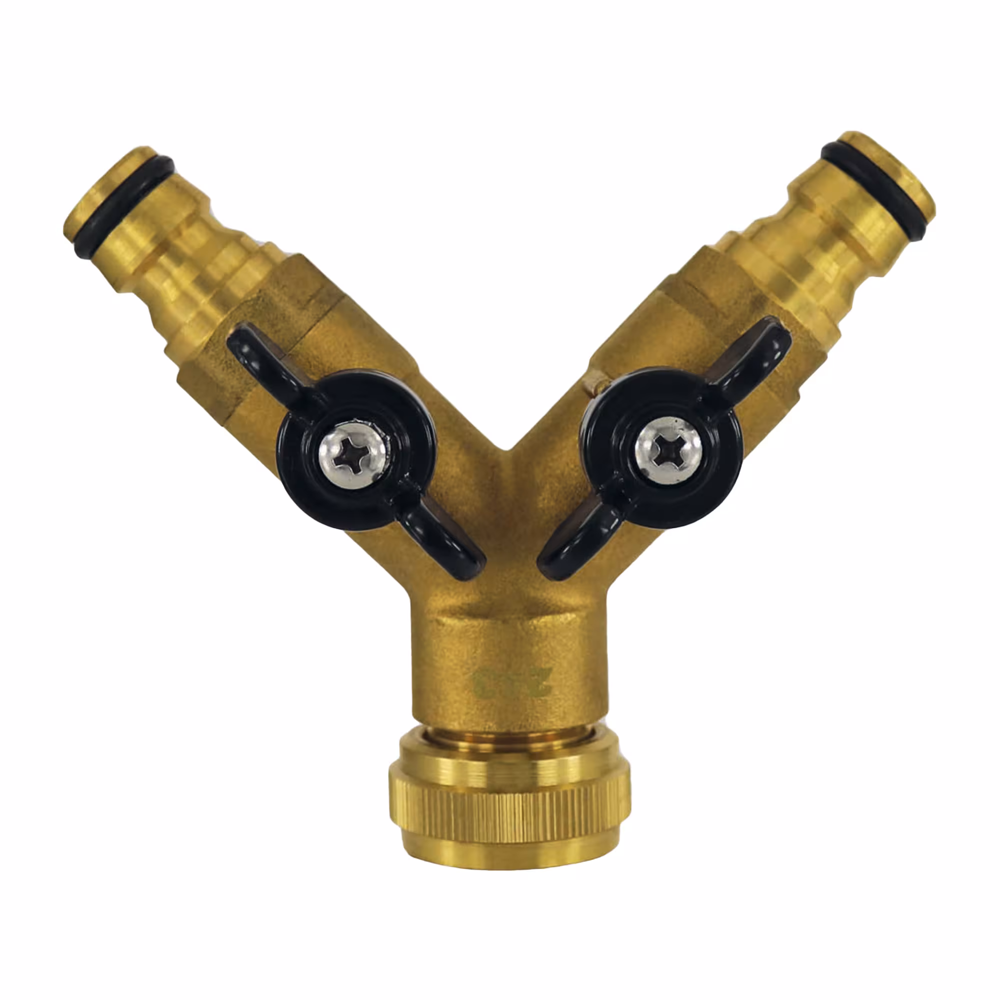 Y Verteilerstück Typ Ausführung: Y-Verteilerstück, 2x Steckkupplung aus der Kategorie Messing Steckkupplungen mit der Artikelnr. 53312