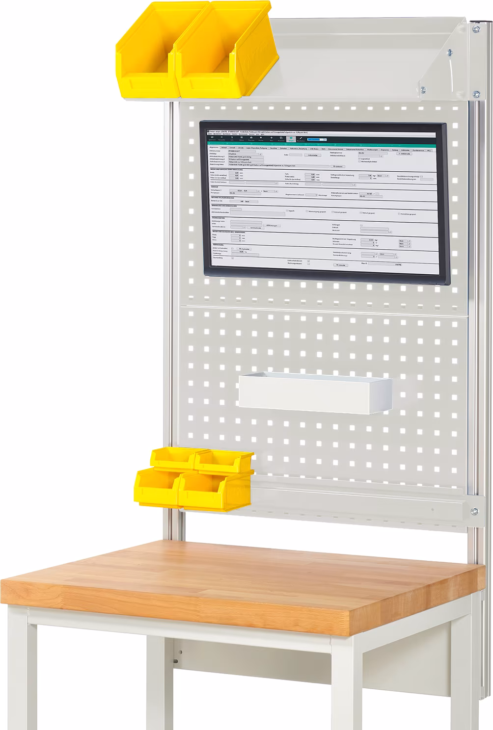 System-Aufbau - Komplettset 02 aus der Kategorie Arbeitsplatzeinrichtung mit der Artikelnr. EE-BW-KS-02-0750.12